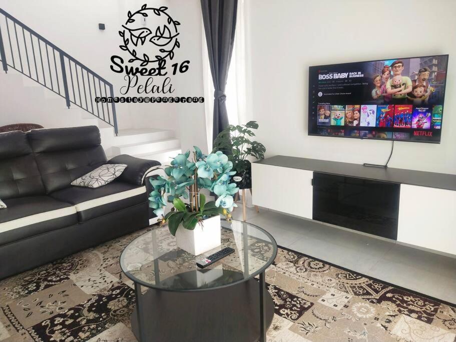 Sweet 16 Pelali Homestay Пенгеранг Экстерьер фото